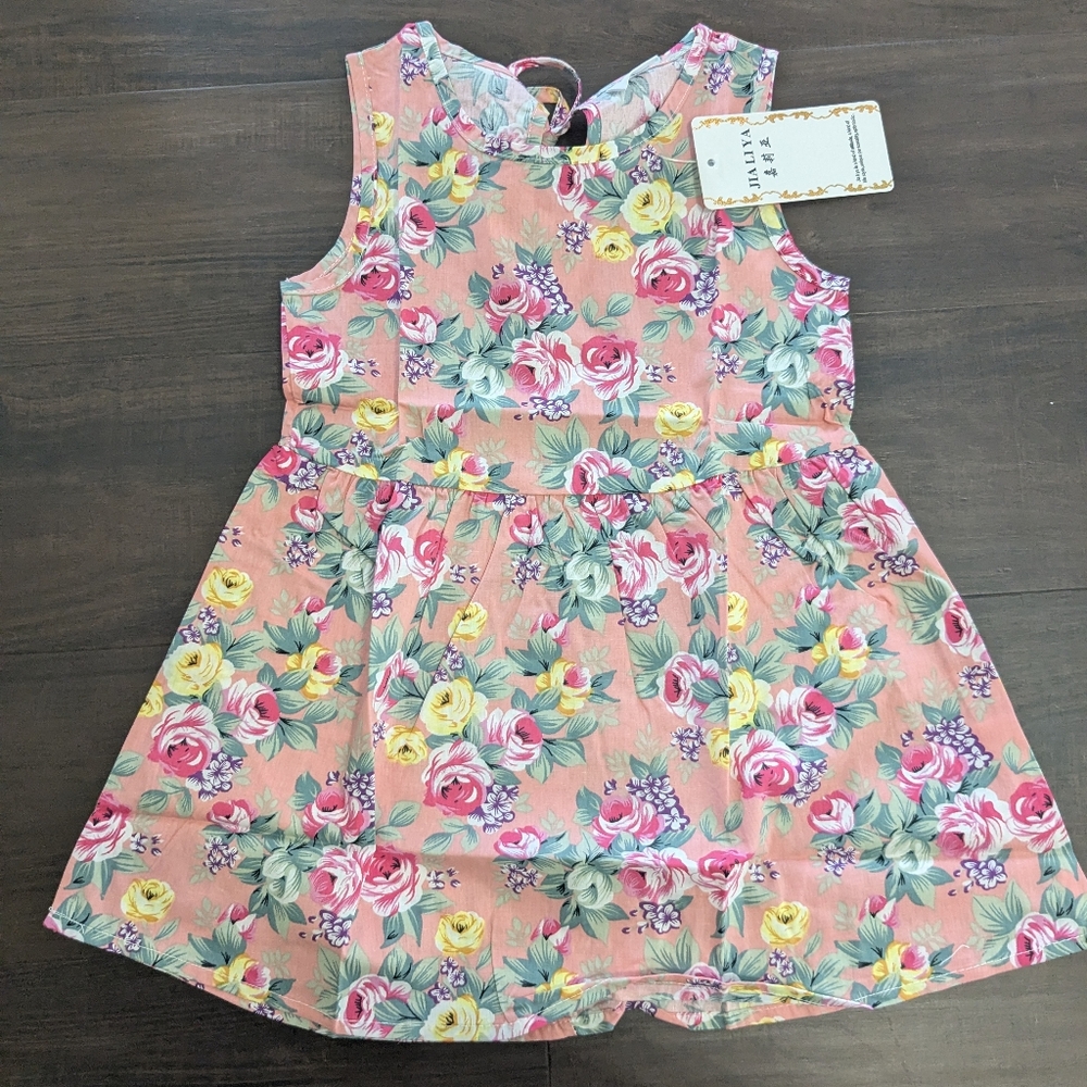 Floral summer dress 18-24mo
